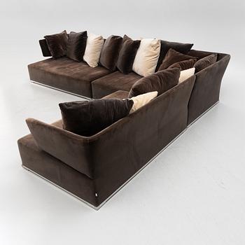 Antonio Citterio, modulsoffa, 3 delar, "ACCollection", B&B Italia Maxalto.