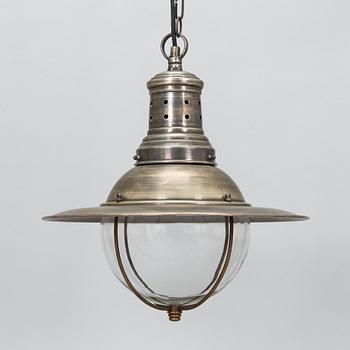 A pendant ceiling ship's lamp, Chehoma, Belgium 2000s.