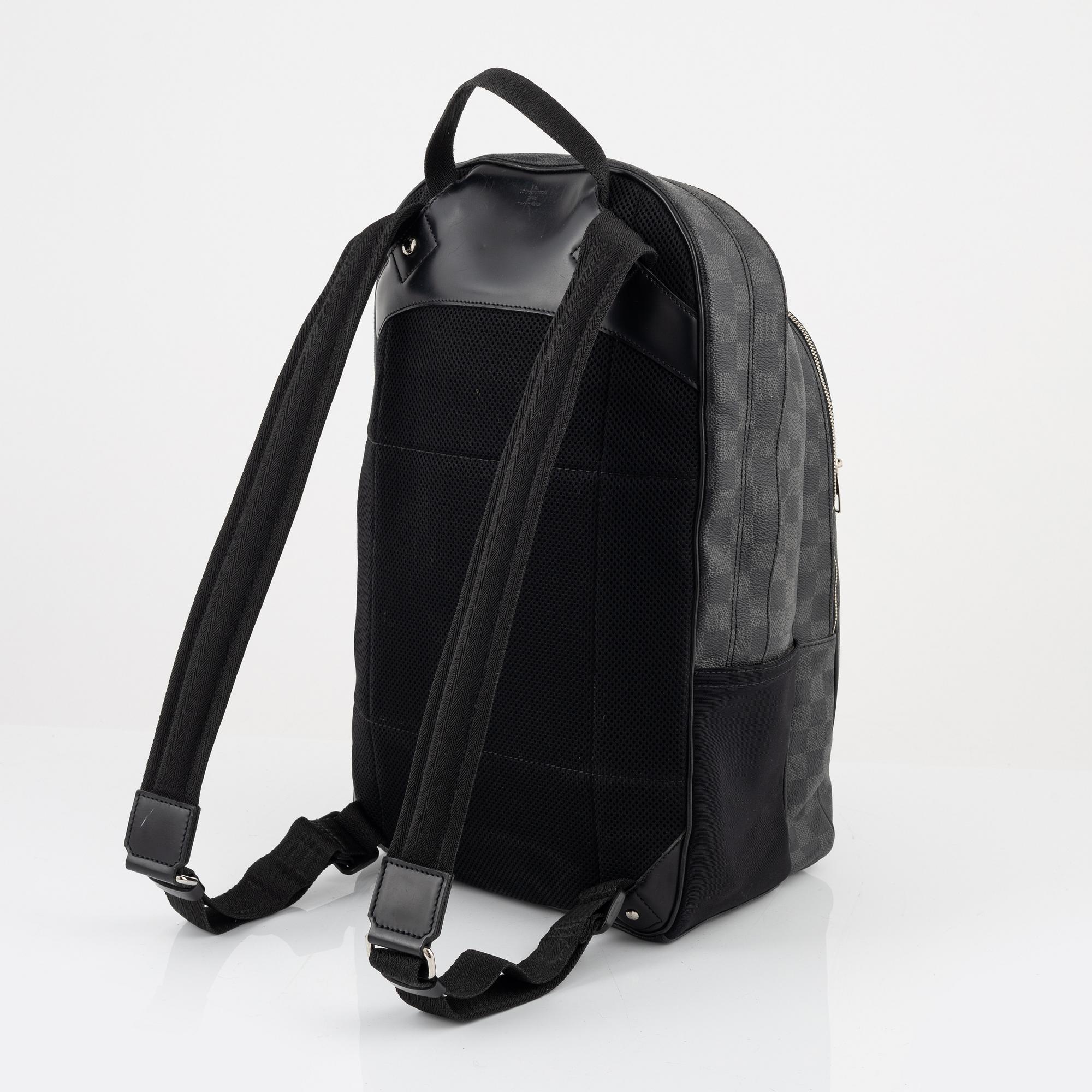 Louis Vuitton, a Damier Graphite 'Michael' backpack, 2013.