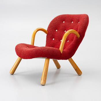 Scandinavian Modern, fåtölj, Musling/Clam Chair, 1940/50-tal.