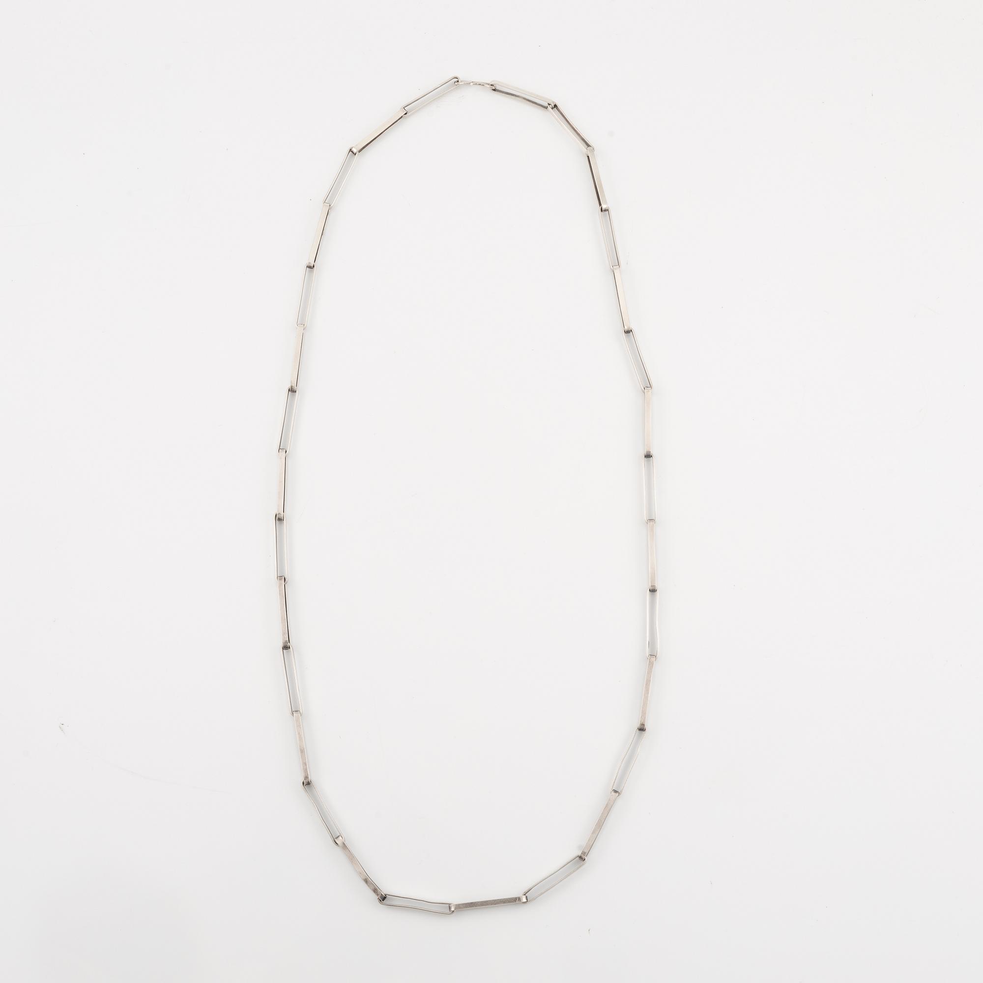 Necklace, Rey Urban, silver.