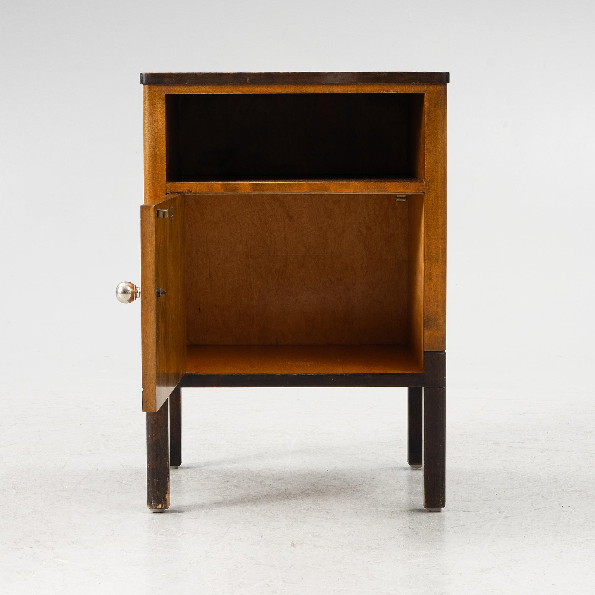 Nordiska Kompaniet, an 'Ideal' bedside table, 1936.