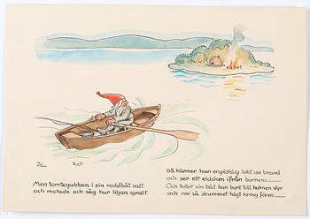 Elsa Beskow, "HATT-STUGAN. Bilderbok av Elsa Beskow".