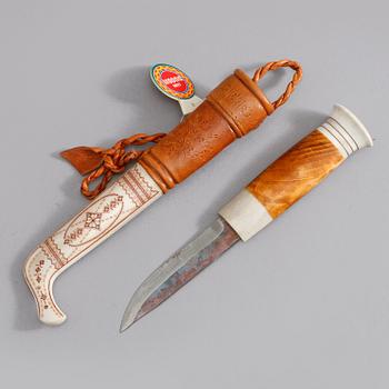 SAMEKNIV, Hans Mikael Sunna, signerad, 1900-tal.