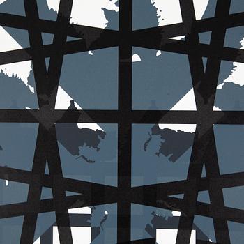Raul Meel, silkscreen in colours, 1989, signed 3/40.