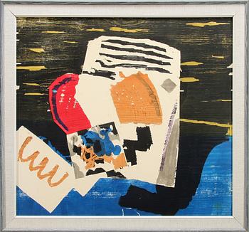 Nalle Werner · BENGT (NALLE) WERNER, blandteknik, sign.