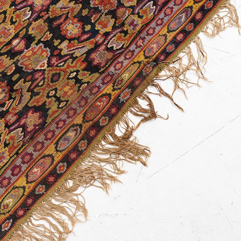 Carpet, kilim, Senneh, semi-antique. approx. 330 x 210.