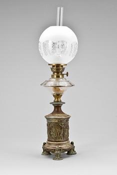 FOTOGENLAMPA, empirestil, tidigt 1900-tal.