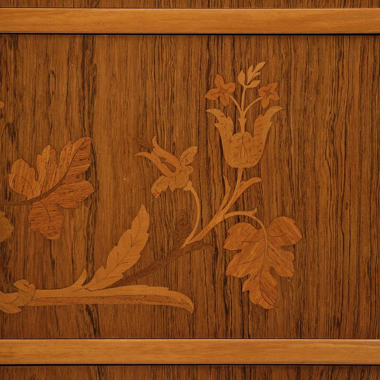 Carl Malmsten, byrå, utförd av snickarmästare Albin Johansson, Stockholm, 1943.