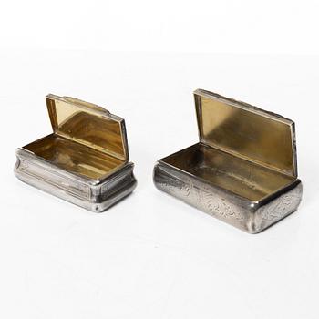 Dosor, 4 st, Sverige, 1800-talets andra hälft.