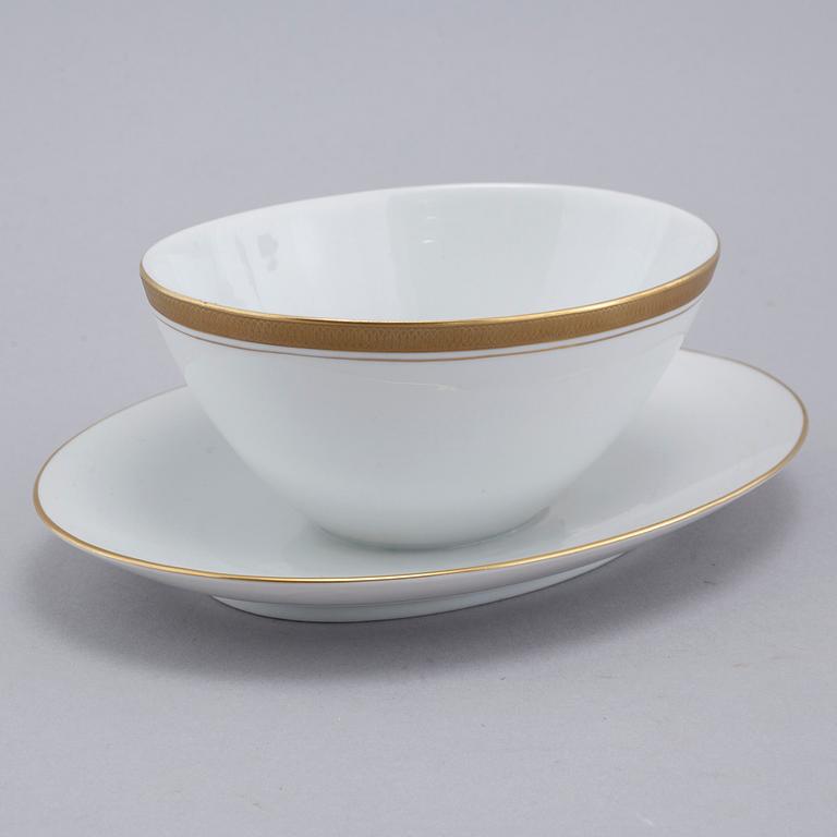 A DINNERSERVICE, 59 pieces, Hackefors, second half of the 20th cenrtury.