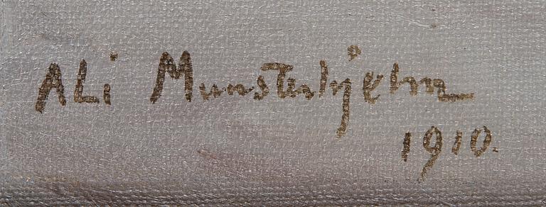 Ali Munsterhjelm, From the Shore of the Aura River.