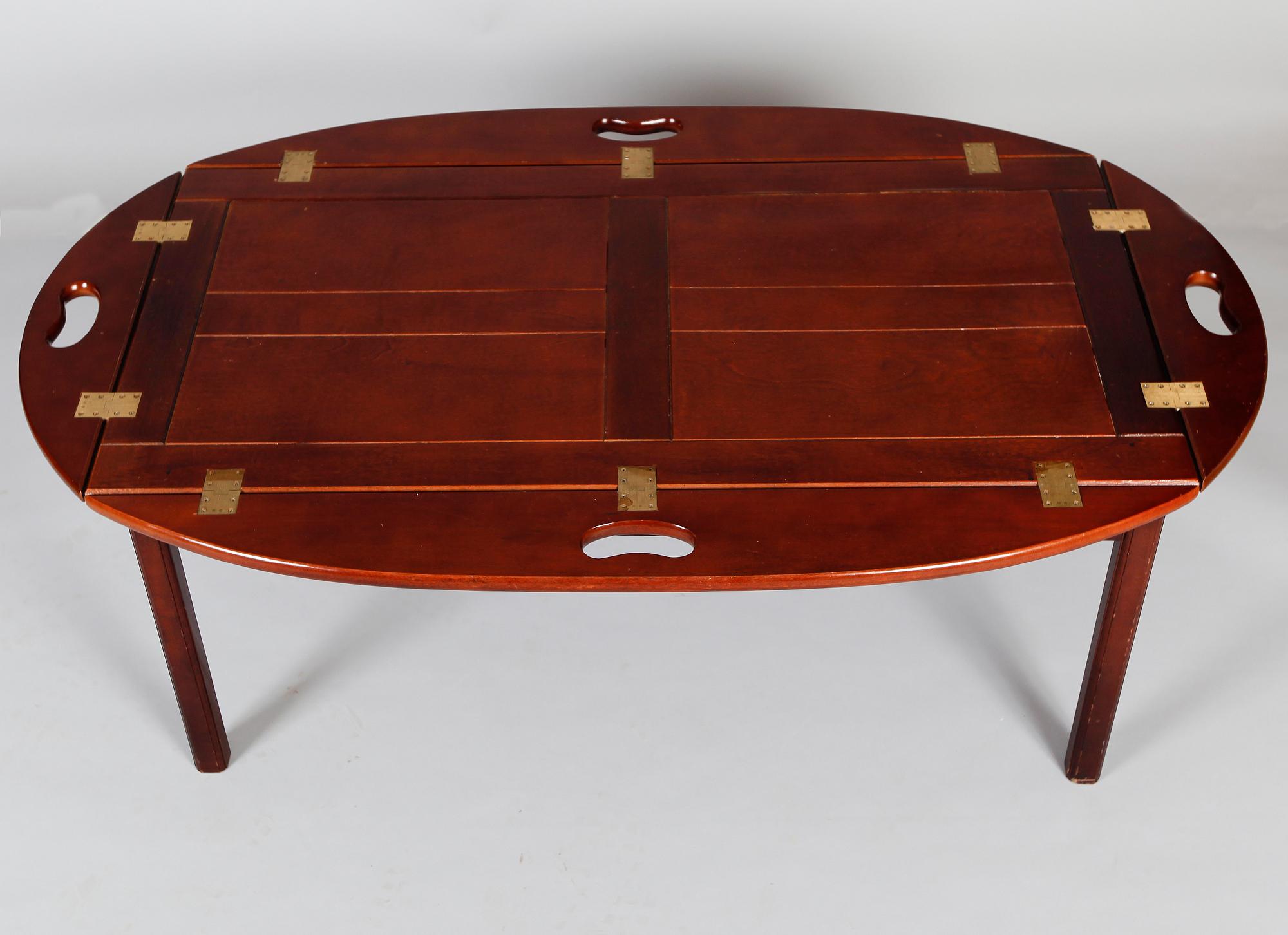 SOFFBORD, sk Butlers Tray, England, 1900-talets andra hälft.