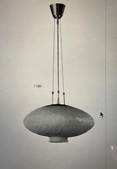 Harald Notini, a version of model "11881", Arvid Böhlmarks Lampfabrik, 1940-50s.