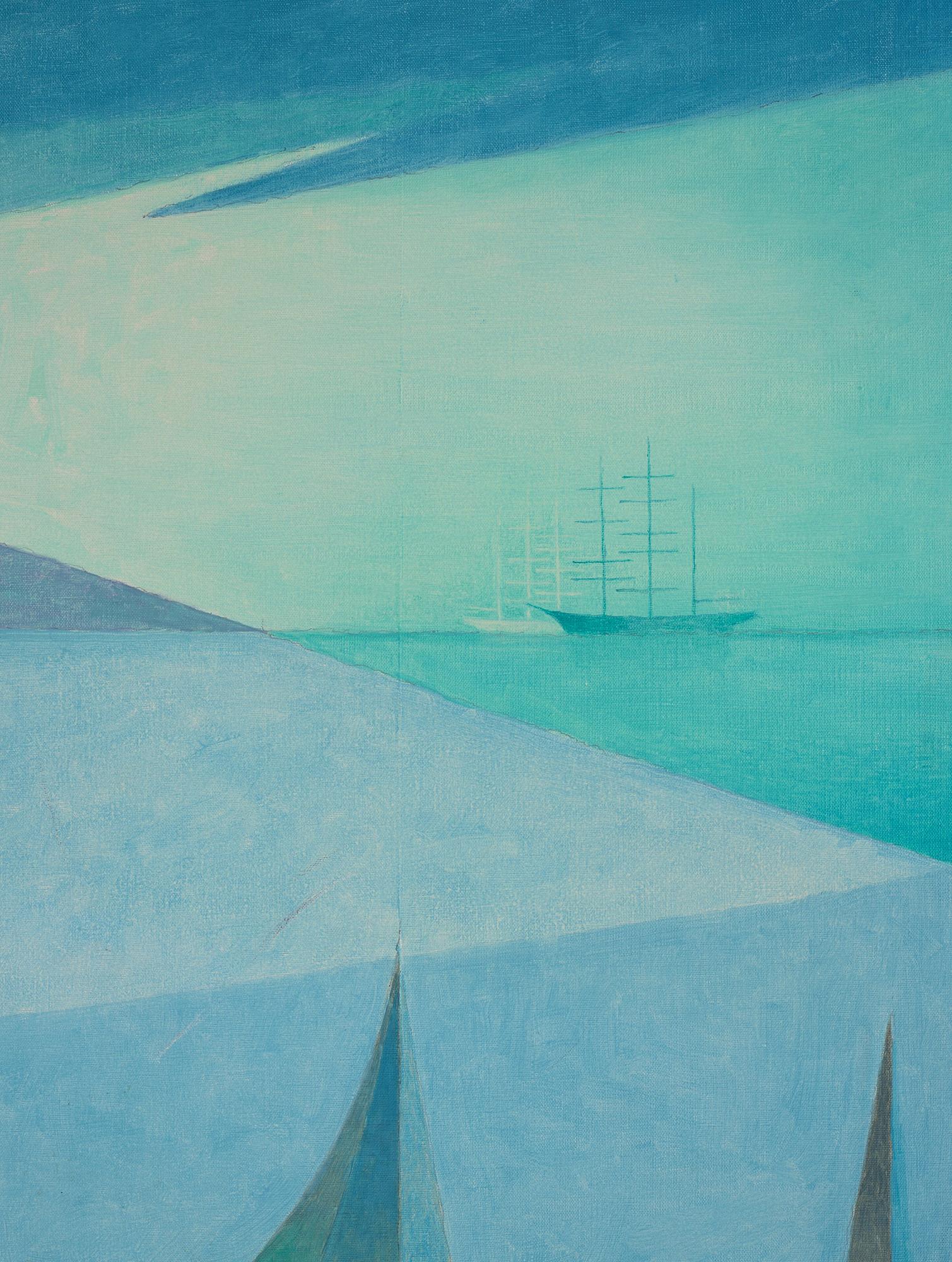 Sven Jonson, "Kväll vid havet".