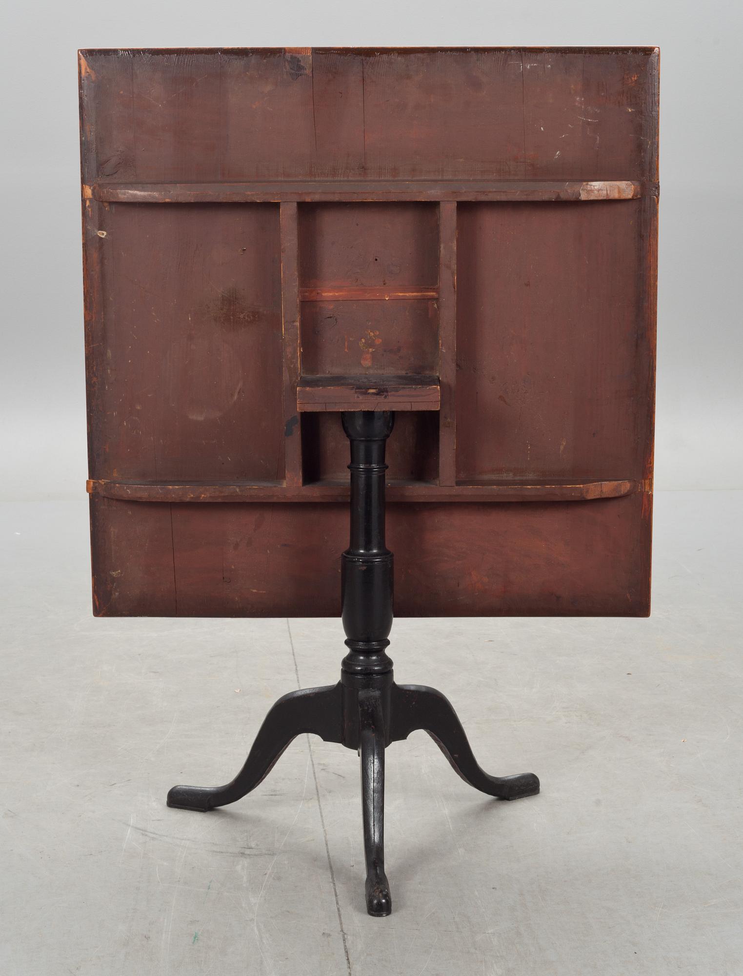 FÄLLBORD, 1800-talets första del.