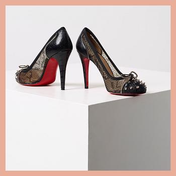 PUMPS, Christian Louboutian, storlek 39.