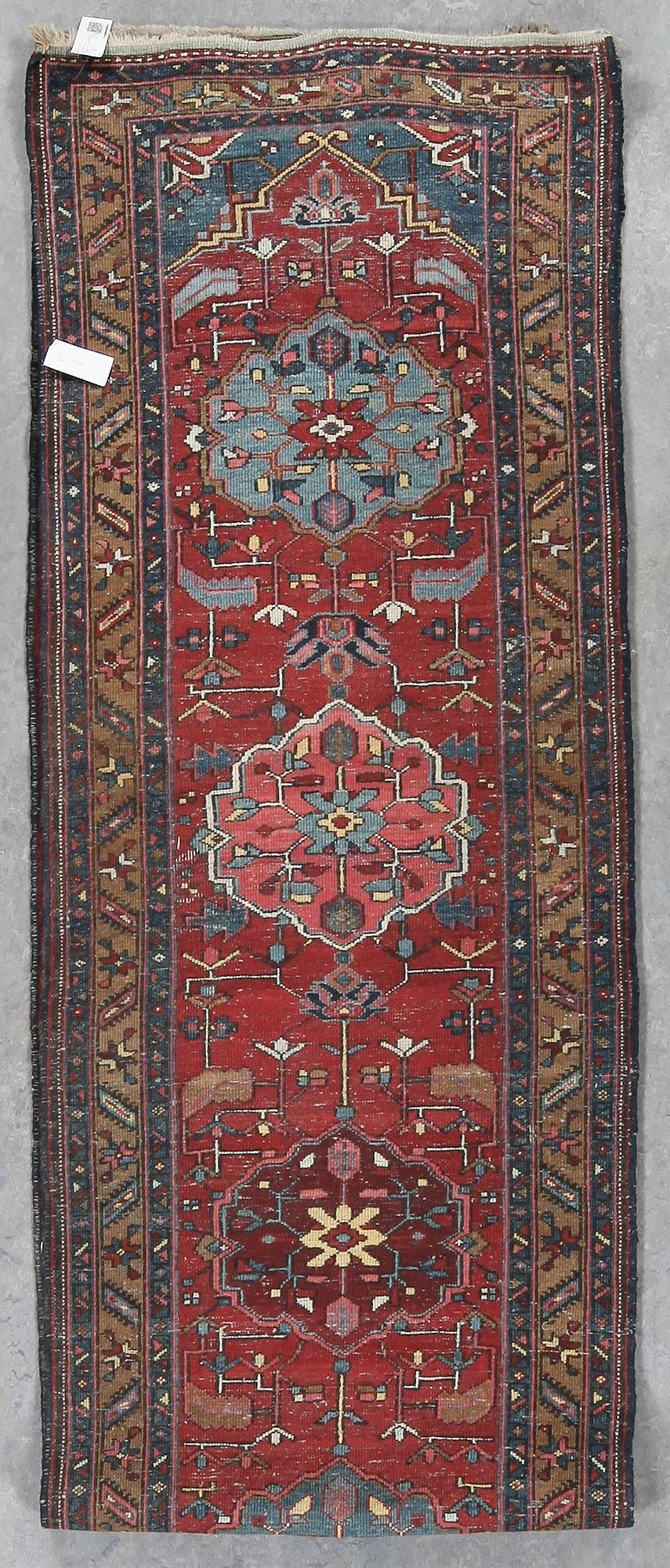 GALLERIMATTA, Nordvästpersisk, ca 438x87 cm.