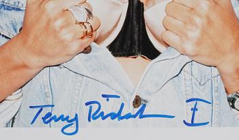 AUTOGRAFBILD, signerad Terry Richardson, 2000-tal.