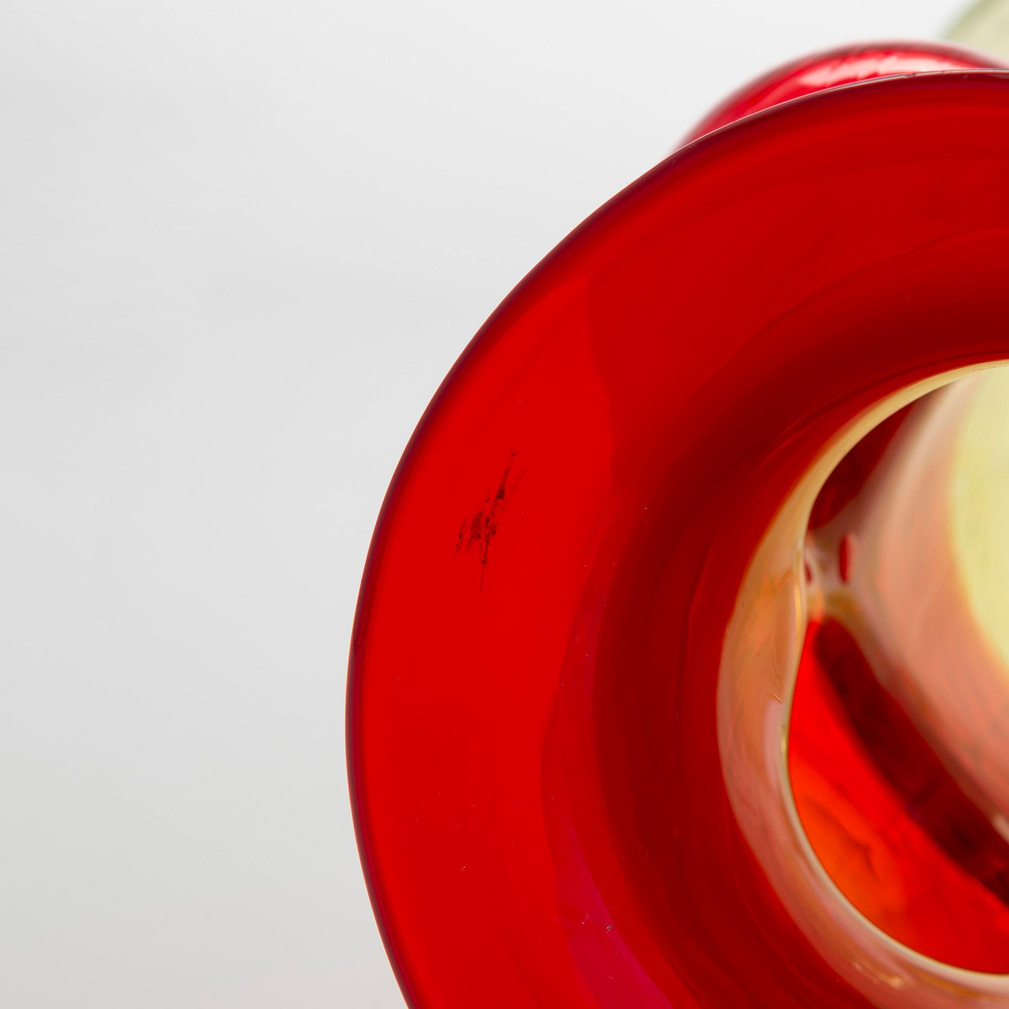 Nanny Still, "Pajazzo", Riihimäen Lasi Oy. Signeeraamaton.