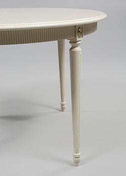 MATGRUPP, 5 delar, gustaviansk stil, 1900-talets andra hälft.