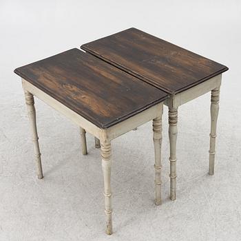 Bord, ett par, 1800-tal.