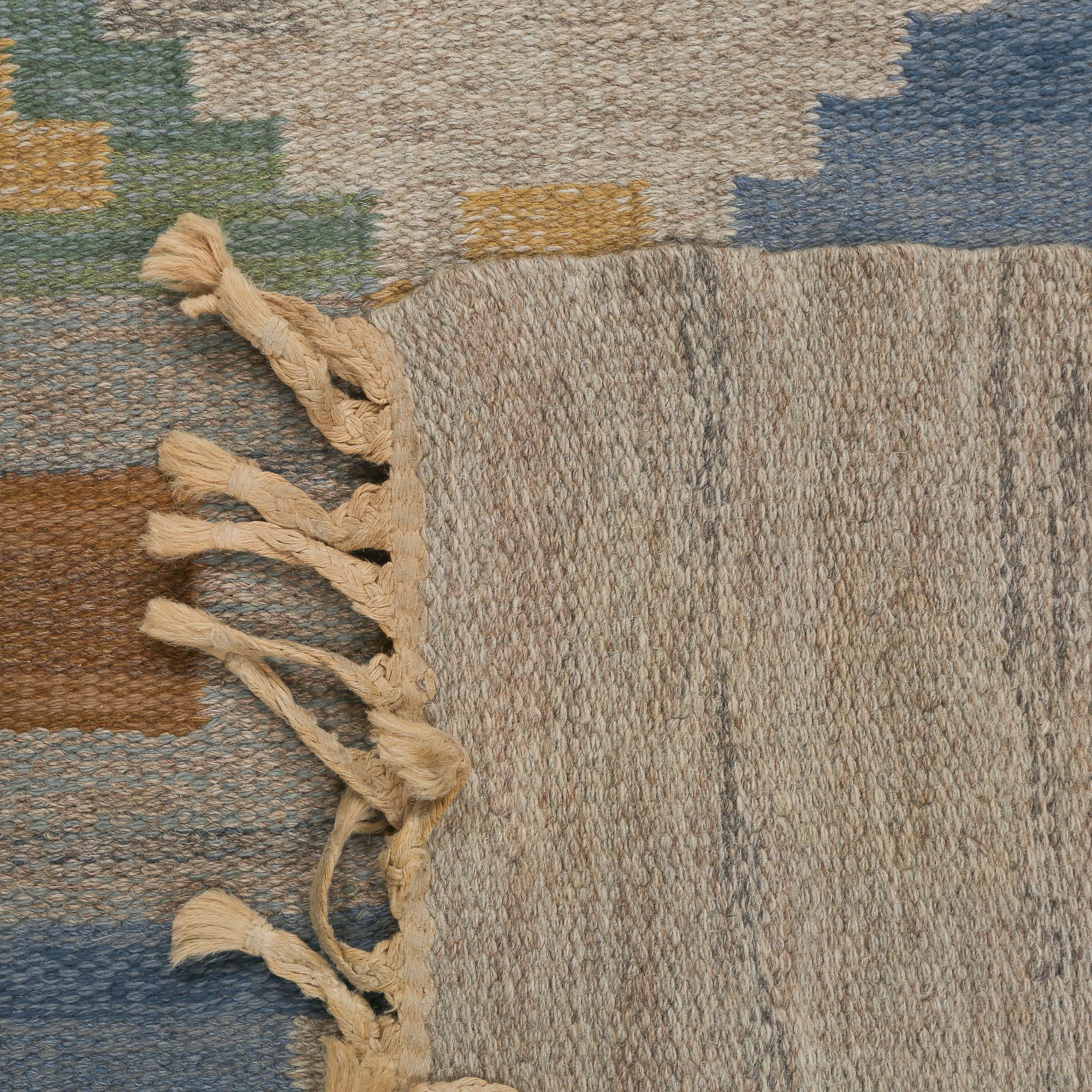 MATTA, rölakan, "Soldis", Judith Johansson, signerad J, ca 252 x 179 cm, ca 1950.