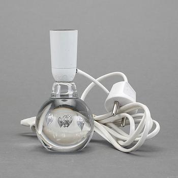 BORDSLAMPA, glas. Josef Frank, Svenskt Tenn, sannolikt modell 1819, formgiven 1934.