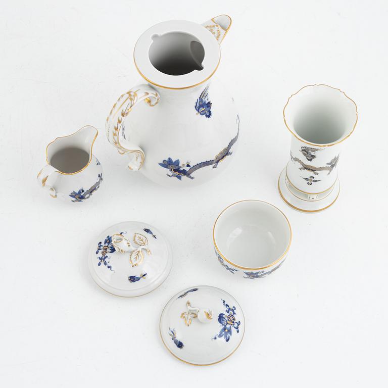 A 33-piece porcelain coffee service, Meissen, 20th Century.