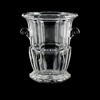 CHAMPAGNEKYLARE, glas, art déco stil, Artisanat de Lorraine, Frankrike, 1900-talets mitt.