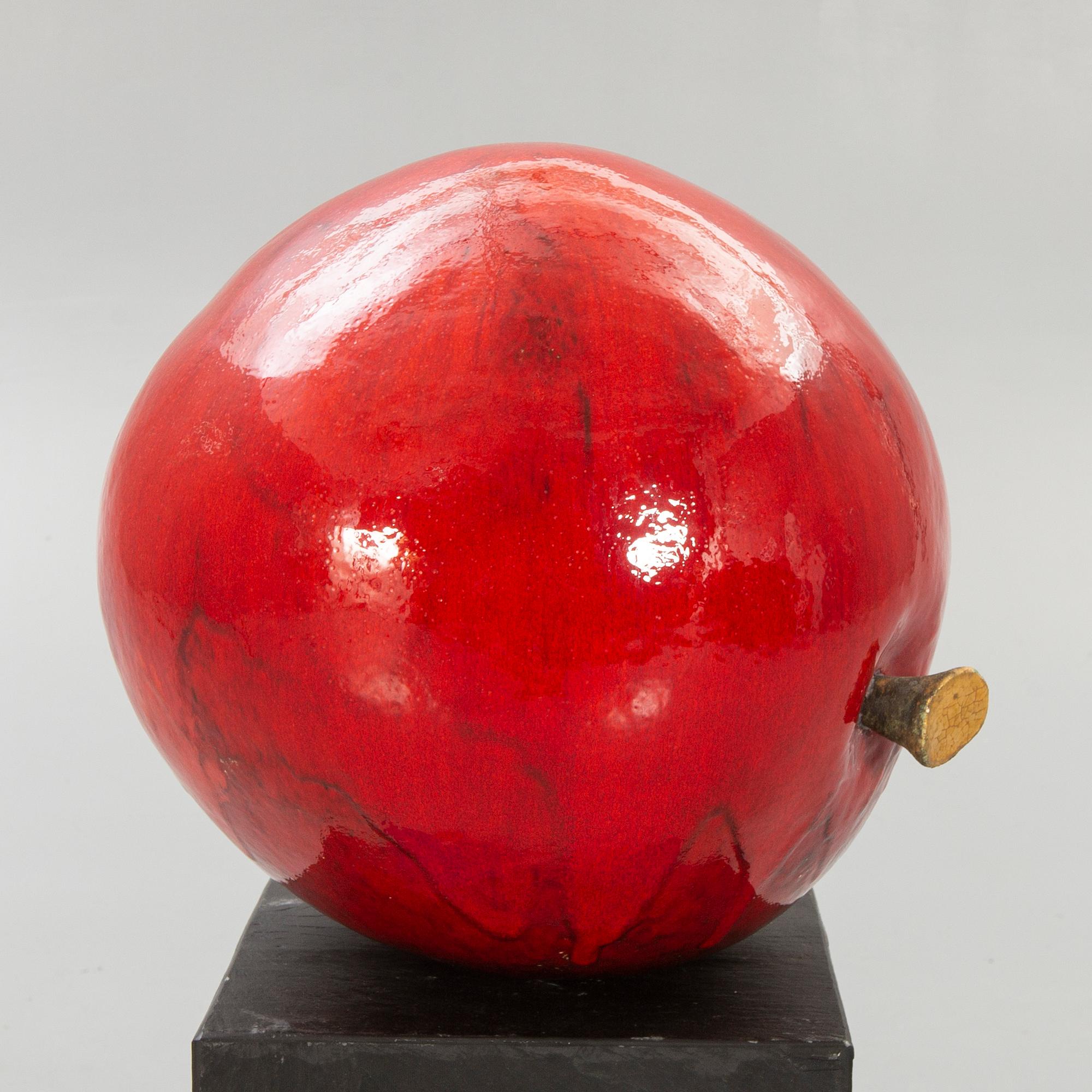 Alf Ekberg, a signed stonewear sculpture.