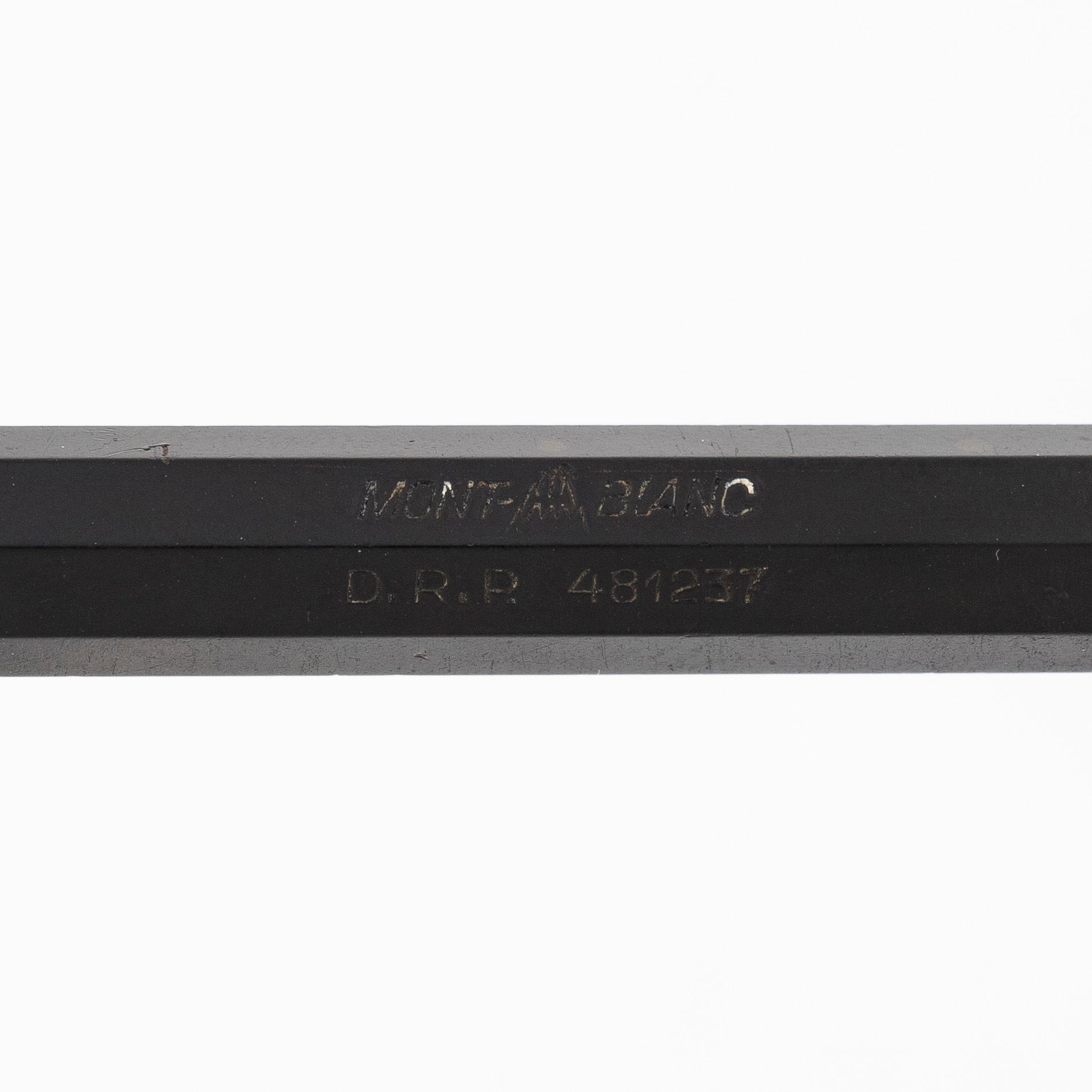 Montblanc, reservoarpenna, nr 254, samt stiftpenna, D.R.P. 481237.