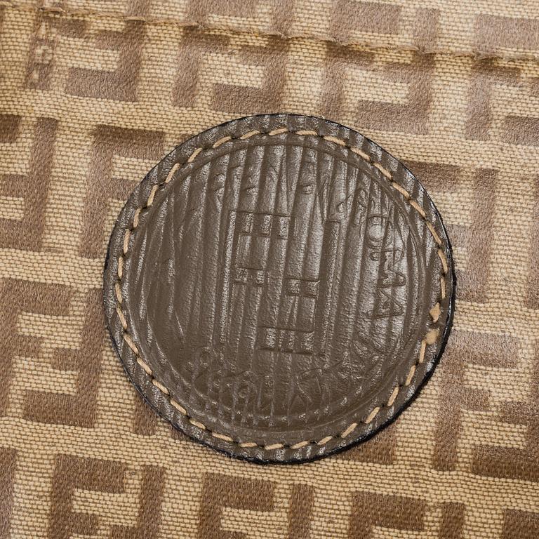 FENDI, 'Zucchino Coated Canvas Duffle Bag'.
