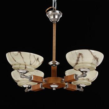 TAKLAMPA, art deco. 1900-talets första hälft.