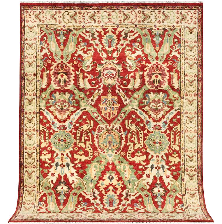 A Mamluk carpet, c. 316 x 242 cm.