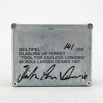 Monika Larsen Dennis, sculpture, signed, numbered.