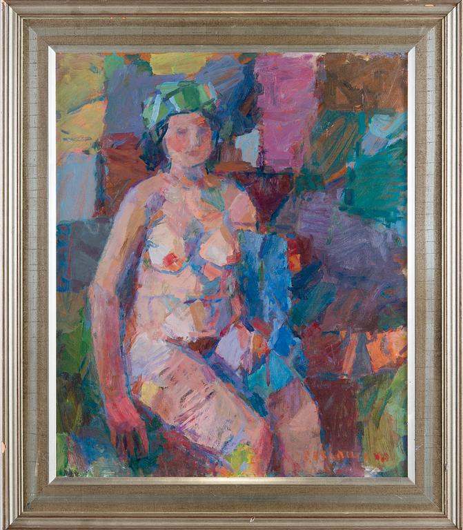 Per Stenius, Istuva alastonmalli.