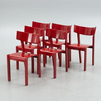 Ralf Lindberg, 6 chairs, "Tati", Gärsnäs, 1990s.