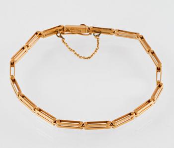 ARMBAND, 18K guld, Gustav Dahlgren & Co, Malmö, 1913. Vikt 6,4 gram.