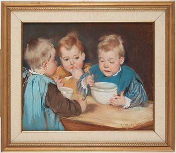 Alf Wallander, Frukosten.