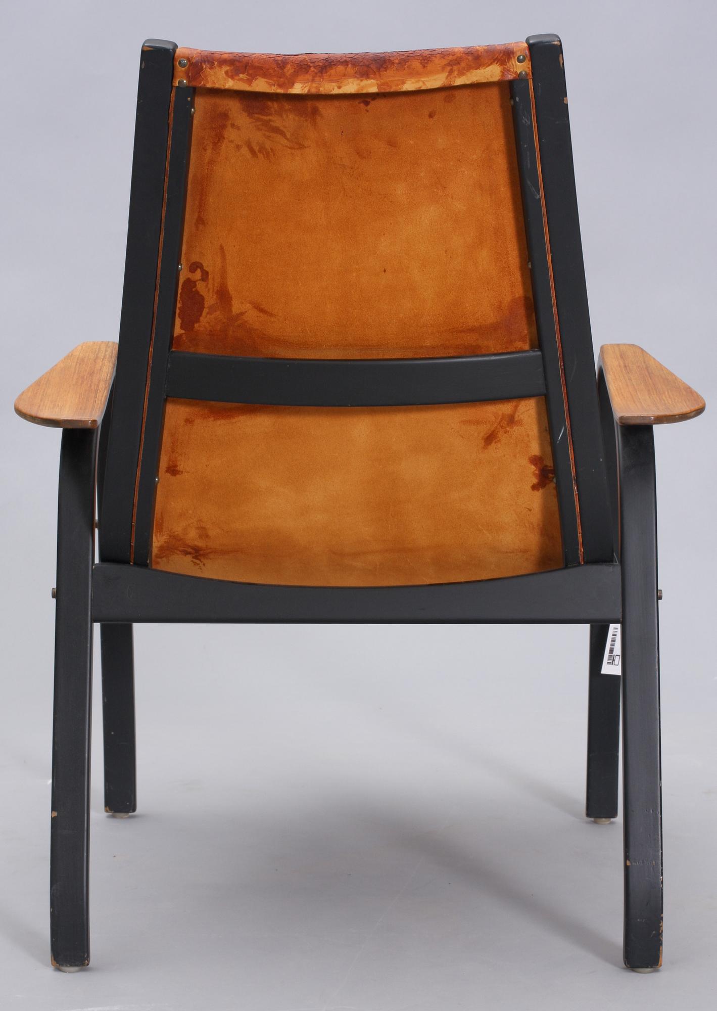 KARMSTOL, "Båge", Yngve Ekström, ESE-möbler, modellen formgiven 1953.