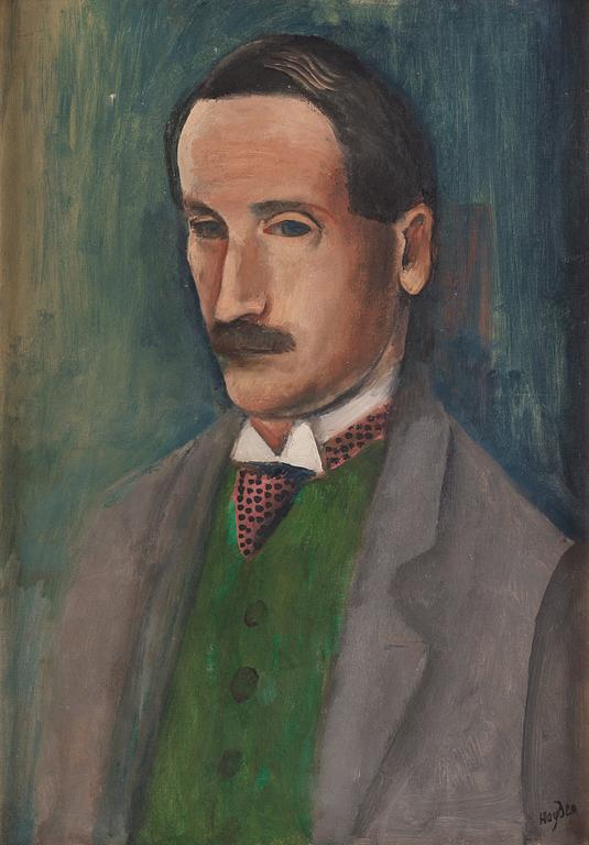 Henri Hayden, Portrait of a man.
