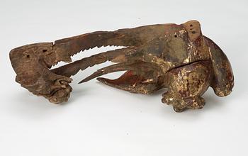 DEKORELEMENT, enligt uppgift från palats i Jakarta, 1800-tal.