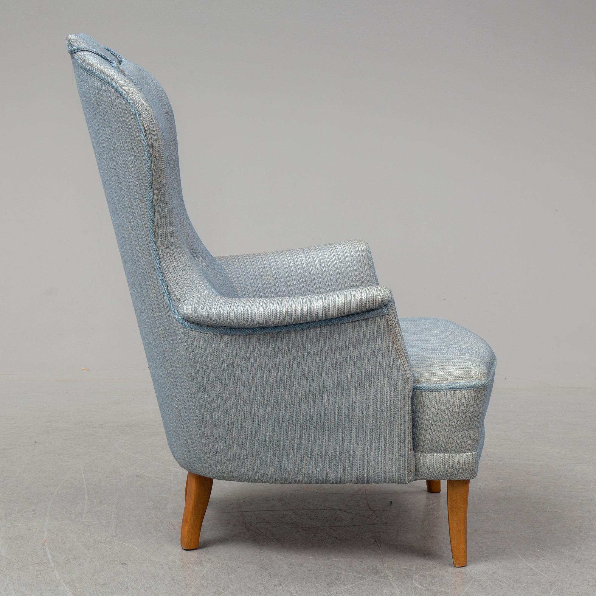 A second half of the 20th Century armchair by Carl Malmsten.