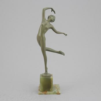 Josef Lorenzl, sculpture, bronze, art deco.