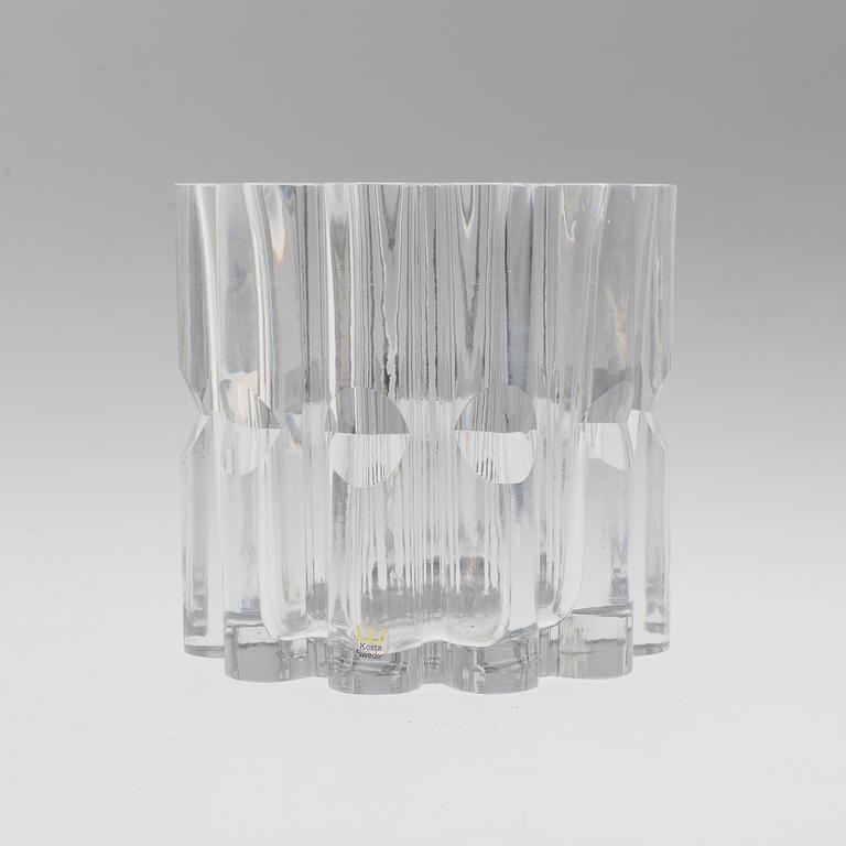GÖRAN WÄRFF, SKÅL, glas, Kosta, 1960-/ 70-tal.