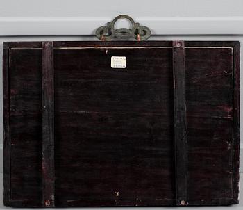 PORSLINSMÅLNING, Kina, 1800-talets andra hälft.