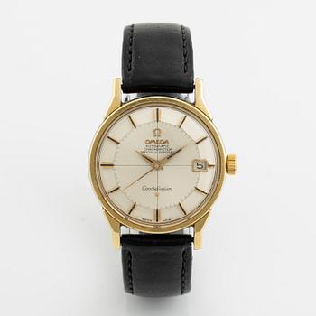 Omega, Constellation, Chronometer, "Pie-Pan", armbandsur, 34 mm.