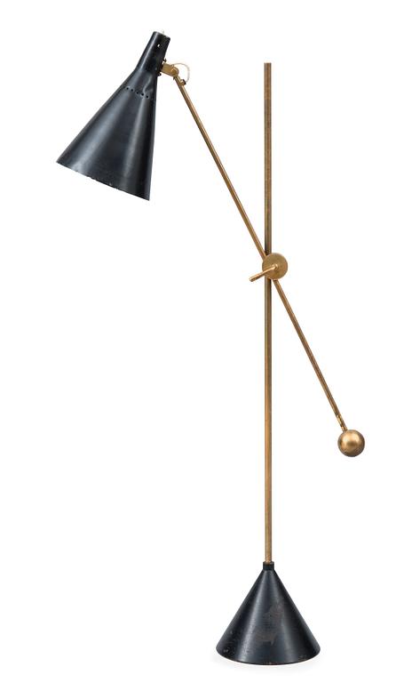 Tapio Wirkkala, AN ADJUSTABLE FLOOR LAMP, K10-11.