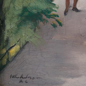 Carl Einar Fredriksson, Playing children in Kungsträdgården.